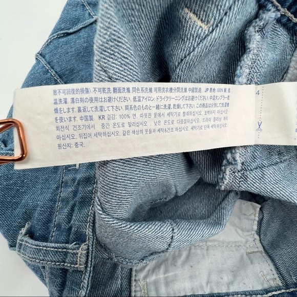 Forever 21 Quilt Pattern Mini Denim Jean Skirt Size 27 Women’s - Picture 8 of 10